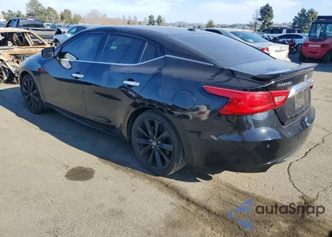 2017 Nissan Maxima 3.5S z USA, uszkodzony, nr VIN 1N4AA6AP4HC433546
